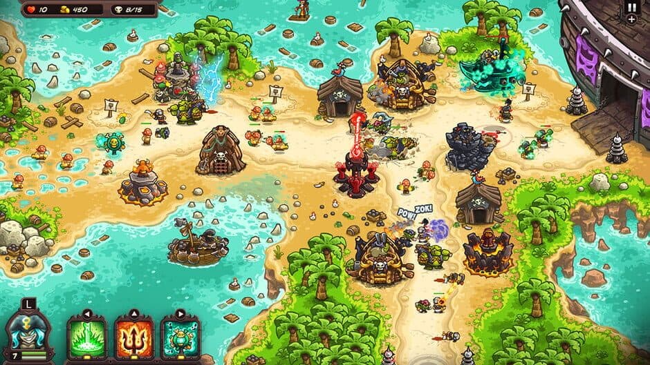 Скриншот 1 из Kingdom Rush Vengeance: Pirate Kings Campaign
