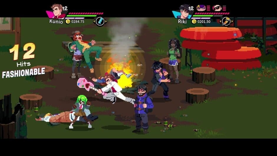 Скриншот 4 из River City Girls 1, 2, and Zero + Double Dragon DLC Bundle
