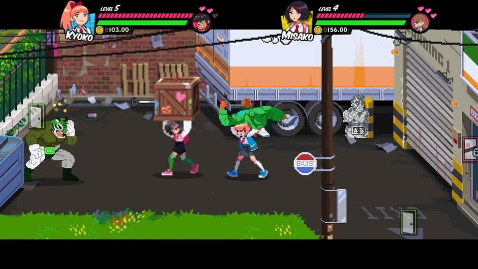 Скриншот 5 из River City Girls 1, 2, and Zero + Double Dragon DLC Bundle
