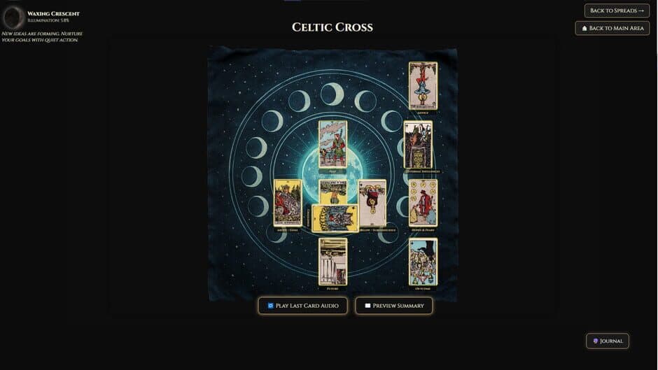 Скриншот 9 из Tarot Awakening