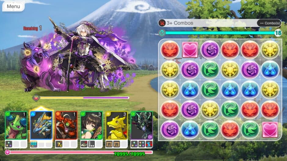 Скриншот 1 из Puzzle & Dragons 0
