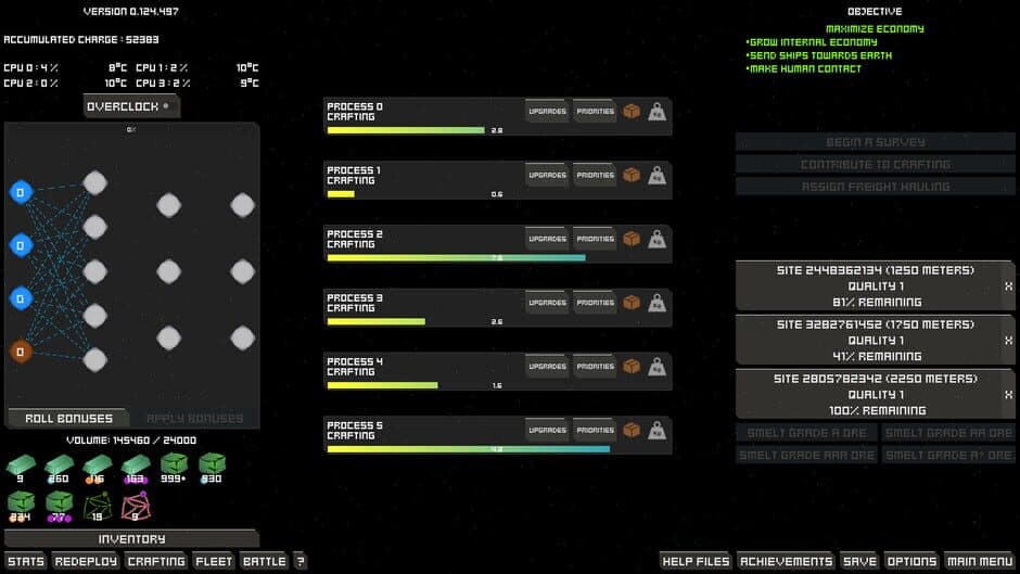 Скриншот 1 из Space War Economy Idle