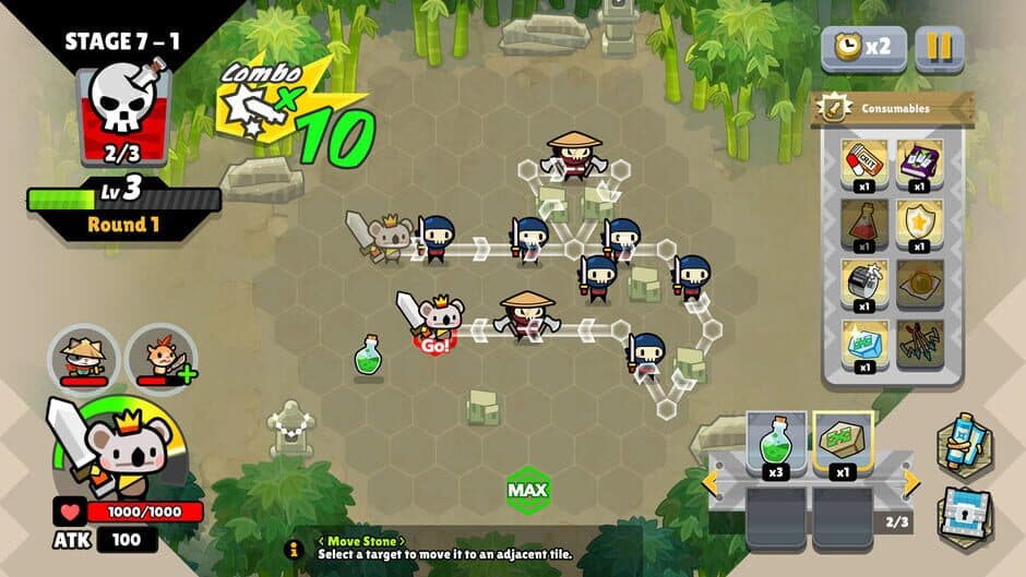Скриншот 1 из Combo Critters: Battle Checkers