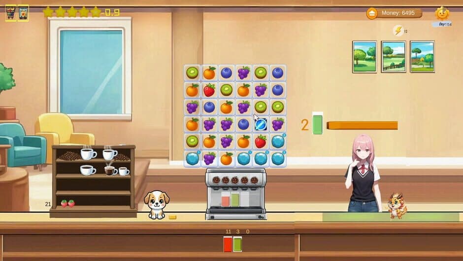 Скриншот 2 из Match-3 Juice Bar