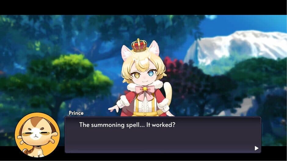 Скриншот 1 из Isekat: Crushed by a Computer, My Beloved Kitten is Transported to a Fantasy World where its Typing Skills Save the Kingdom!