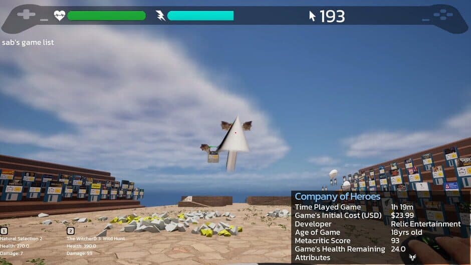 Скриншот 6 из Game Quest: The Backlog Battler