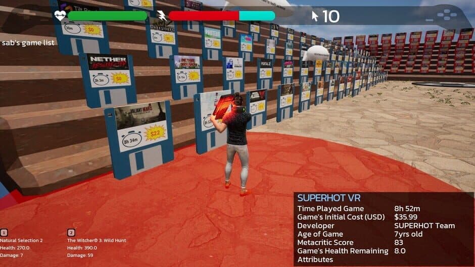 Скриншот 7 из Game Quest: The Backlog Battler