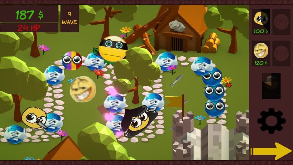 Скриншот 2 из Emojis Battle