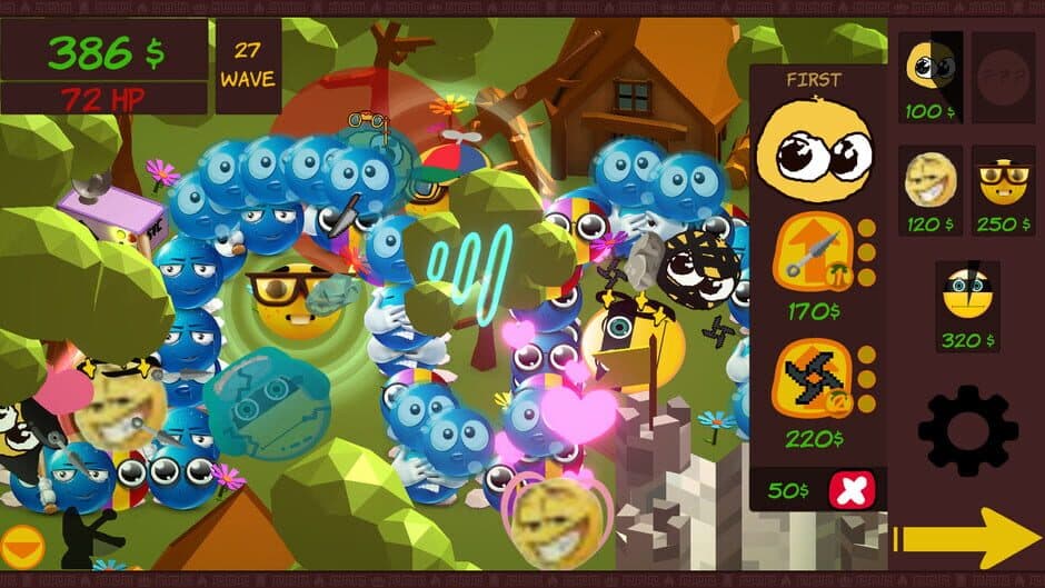 Скриншот 3 из Emojis Battle