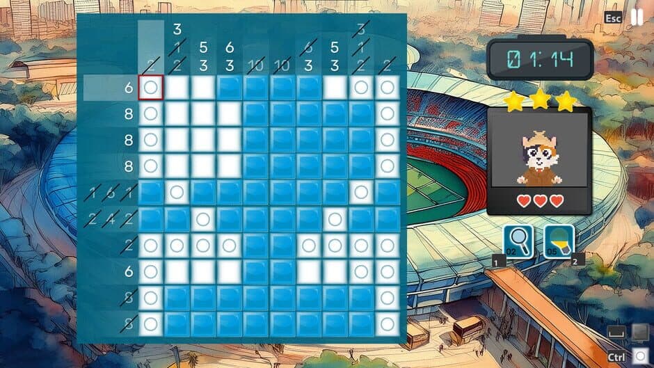 Скриншот 2 из Sherlocat Nonogram Rio