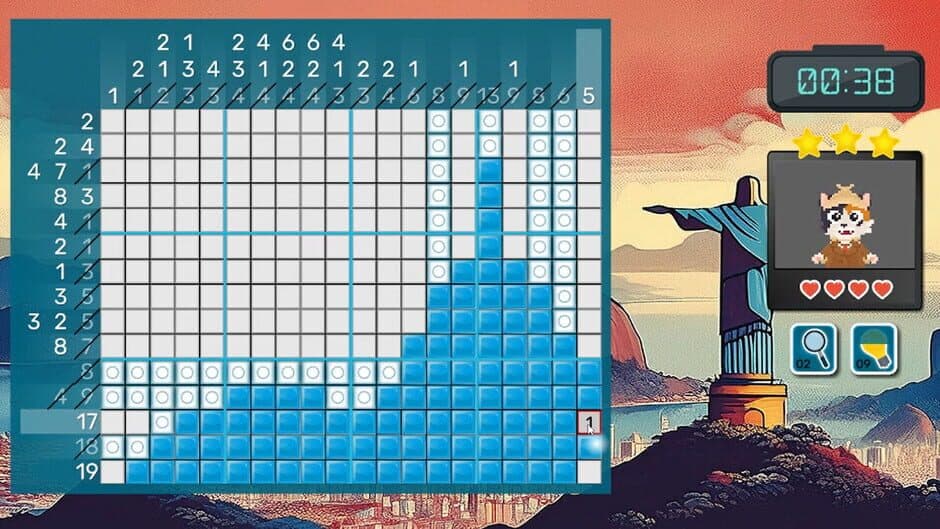 Скриншот 4 из Sherlocat Nonogram Rio