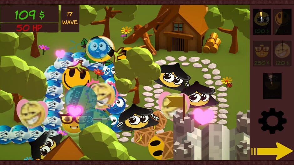 Скриншот 1 из Emojis Battle
