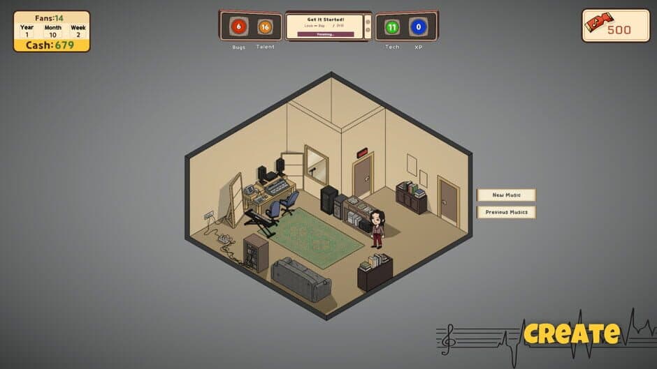 Скриншот 1 из Music Producer Tycoon
