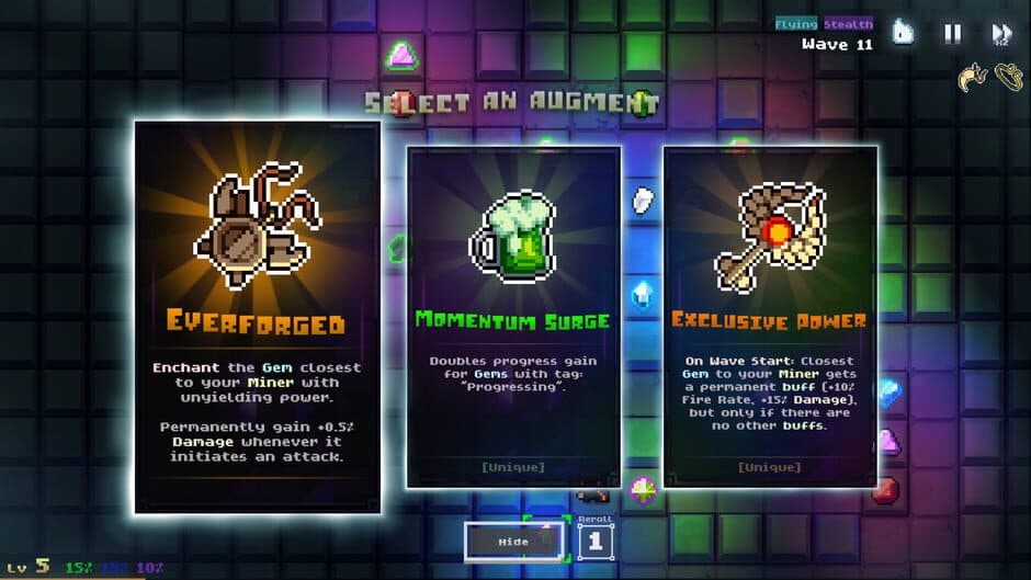 Скриншот 1 из Gem Miner TD