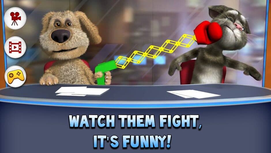 Скриншот 3 из Talking Tom & Ben News