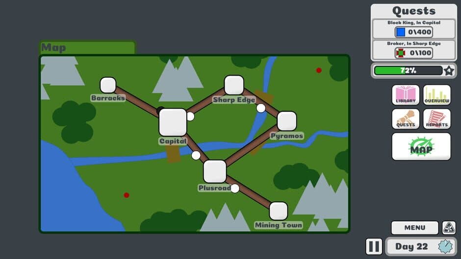 Скриншот 1 из Block King Demands Red Squares