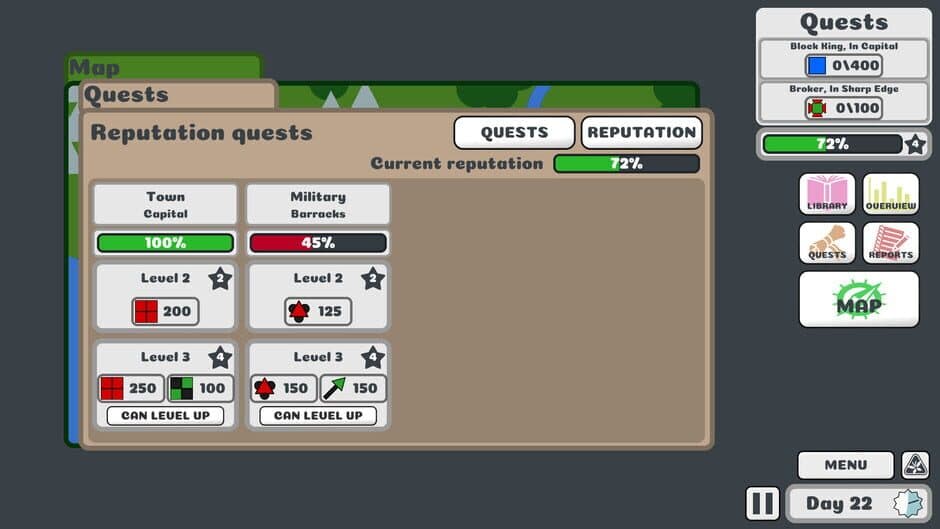 Скриншот 4 из Block King Demands Red Squares