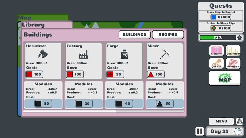 Скриншот 6 из Block King Demands Red Squares