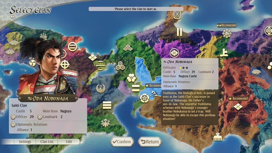 Скриншот 1 из Nobunaga's Ambition: Awakening - Set of 6 Scenarios