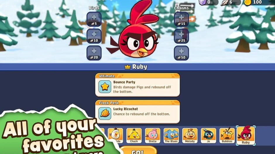 Скриншот 1 из Angry Birds Bounce