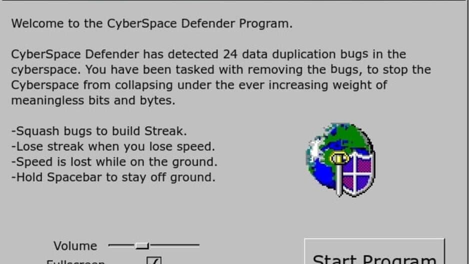 Скриншот 2 из Cyberspace Defender