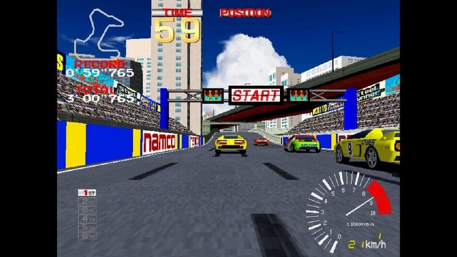 Скриншот 4 из Arcade Archives: Ridge Racer