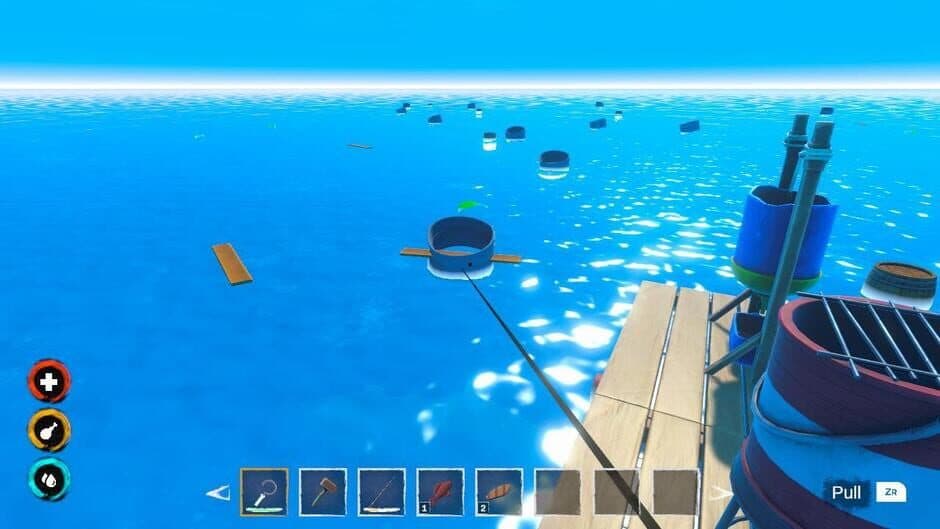 Скриншот 1 из Shipwrecked Raft Survival