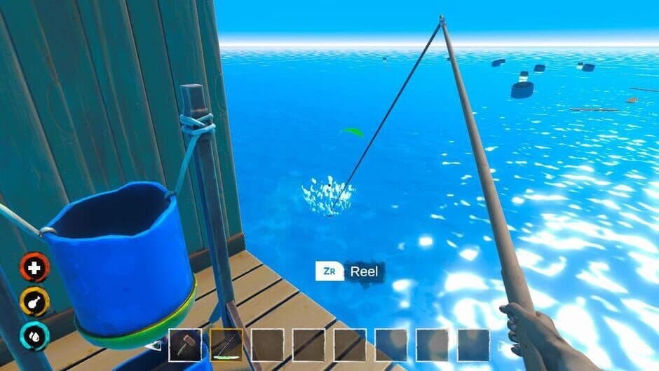 Скриншот 3 из Shipwrecked Raft Survival