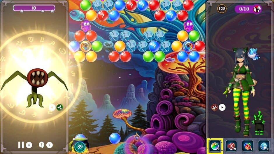 Скриншот 4 из Bubble Wizard III Saga