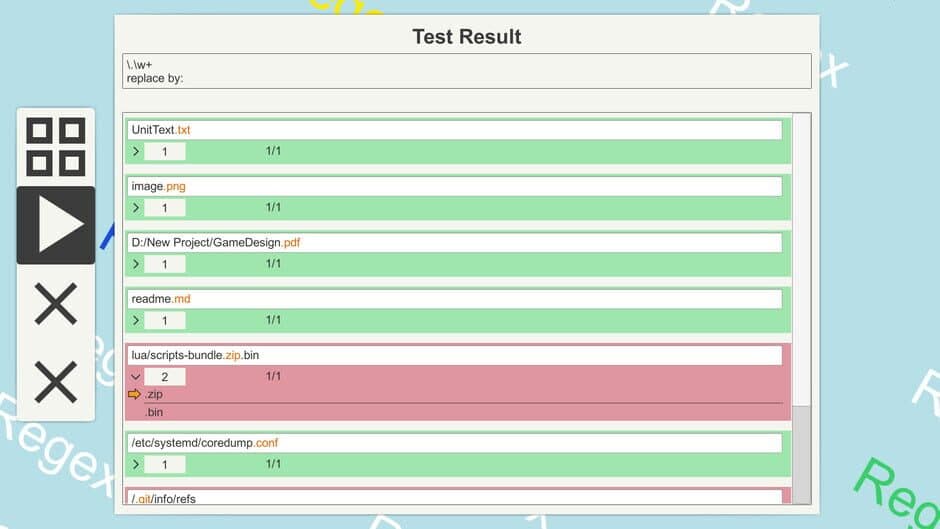 Скриншот 2 из Regex Game