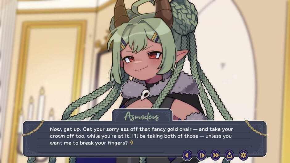 Скриншот 1 из The Demon Queen's Dire Dilemma
