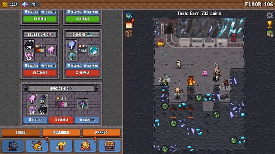 Скриншот 2 из Idle Cave Miner 2