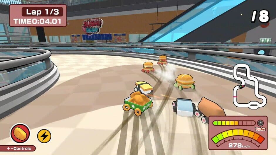 Скриншот 3 из Sushi vs. Burger Race