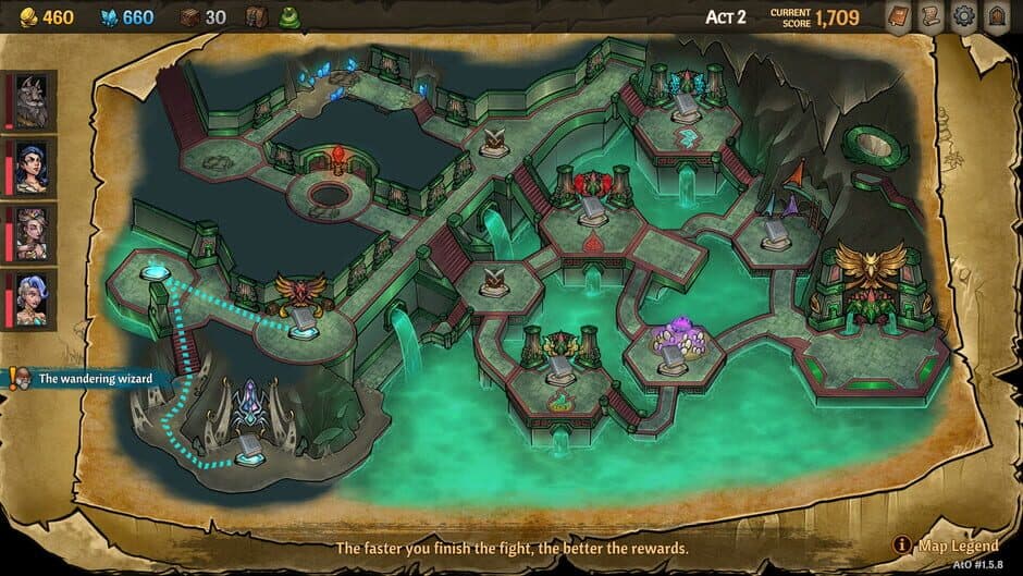 Скриншот 2 из Across the Obelisk: The Sunken Temple
