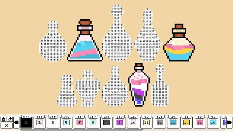 Скриншот 2 из Coloring Pixels: Pride Pack