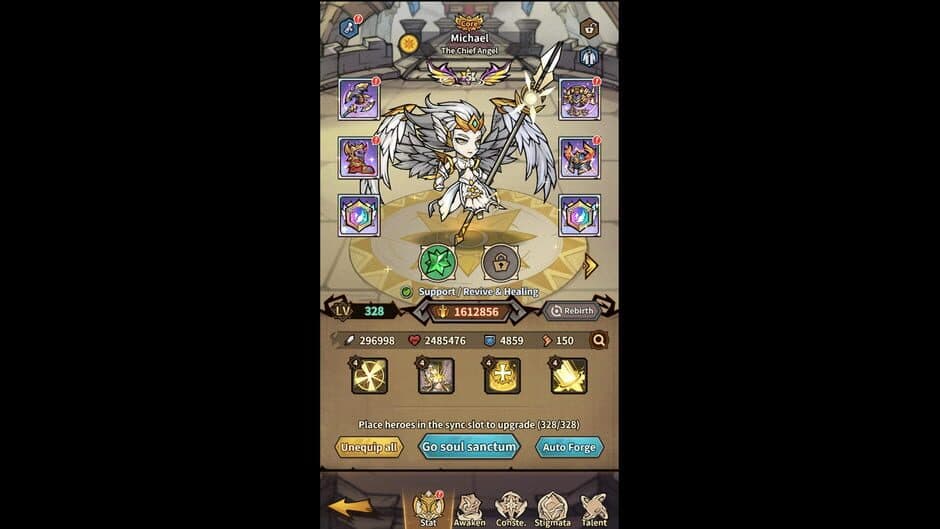 Скриншот 2 из Gacha Idle