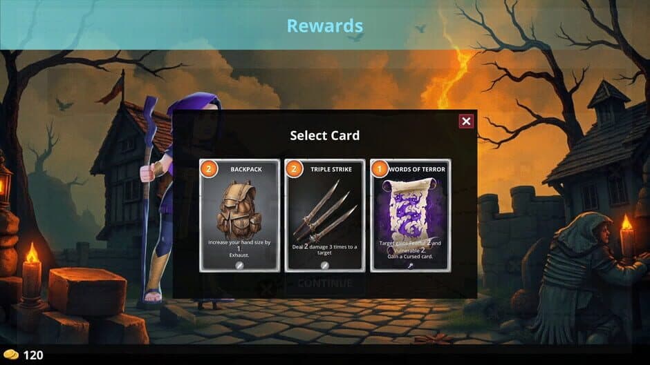 Скриншот 4 из Lucky Hand: Roguelike Deck Builder