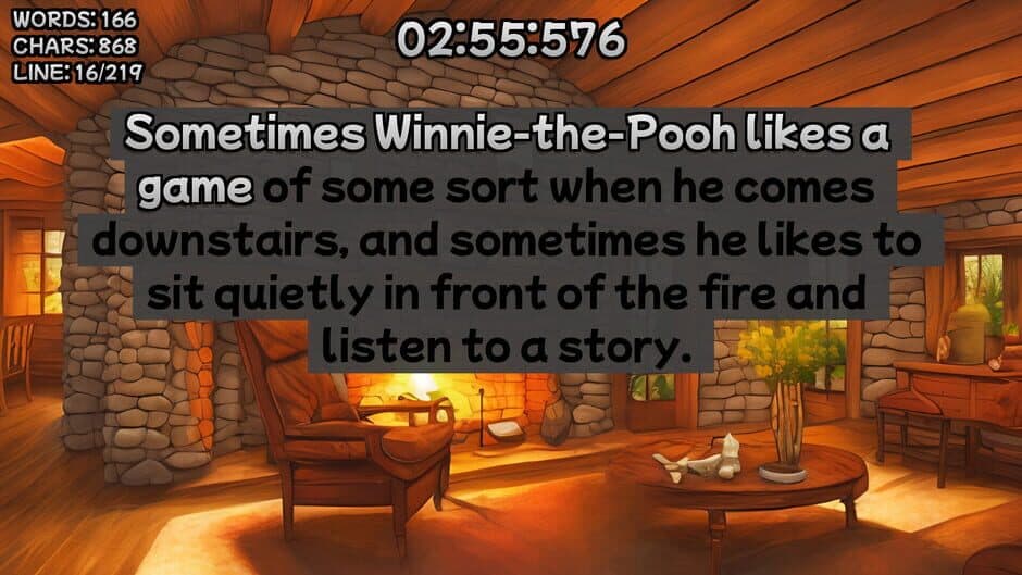 Скриншот 5 из Winnie the Pooh's Book Writing Speedrunner