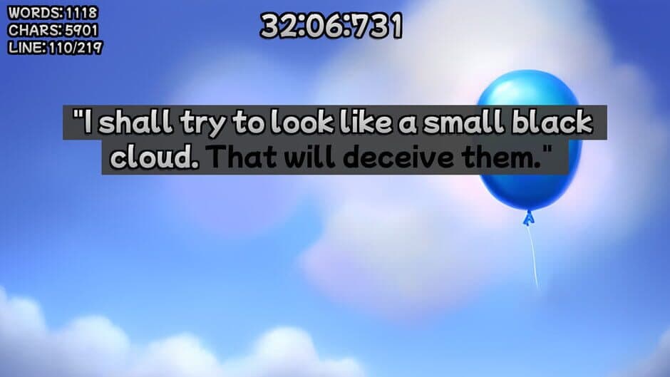 Скриншот 8 из Winnie the Pooh's Book Writing Speedrunner