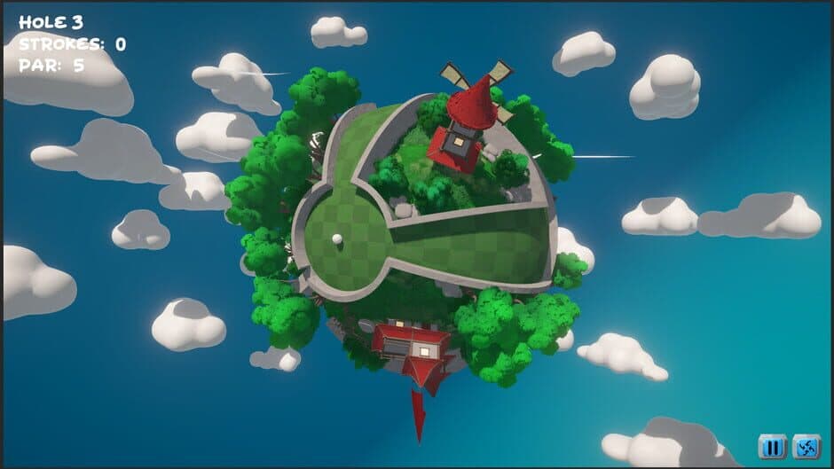 Скриншот 1 из Putt It in Orbit
