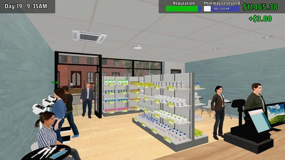 Скриншот 6 из Pharmacy Management Simulator