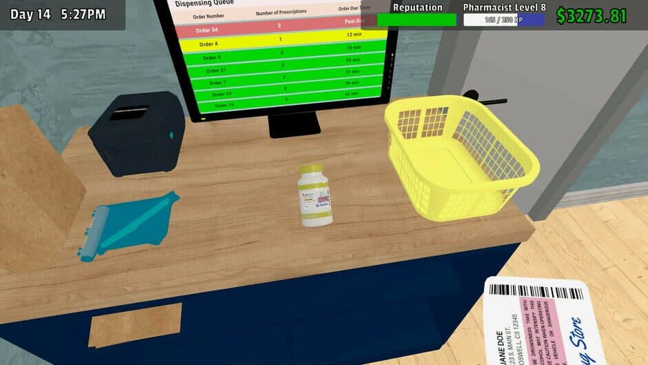 Скриншот 2 из Pharmacy Management Simulator