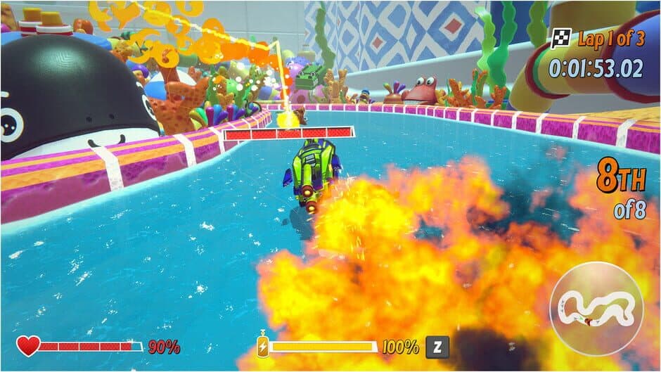 Скриншот 2 из Speedboat League