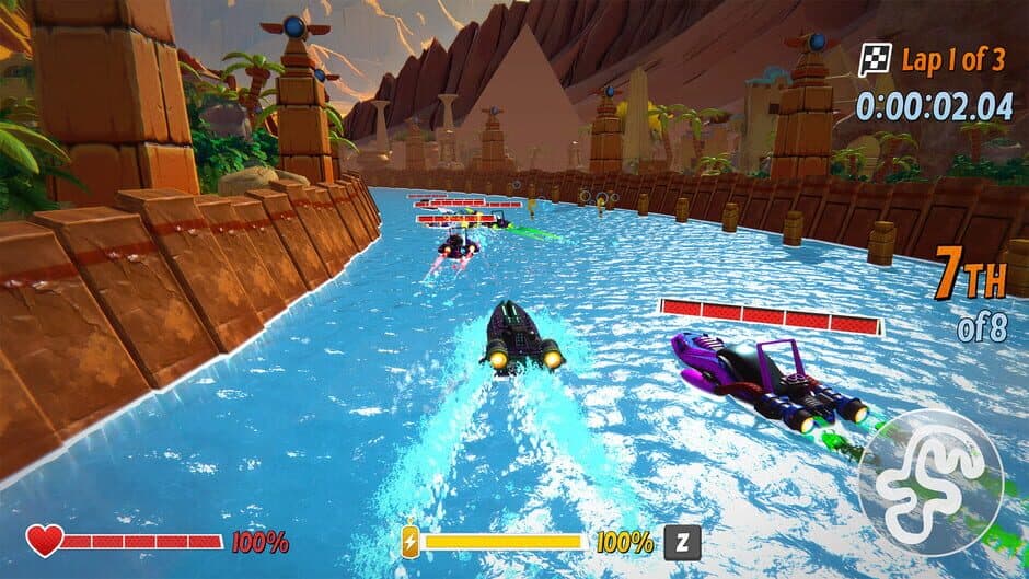 Скриншот 6 из Speedboat League