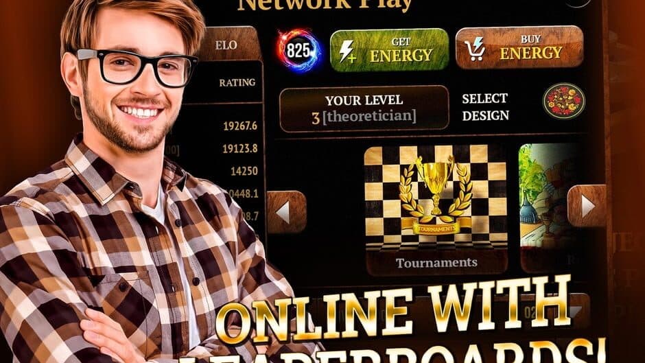 Скриншот 2 из Checkers Online Elite