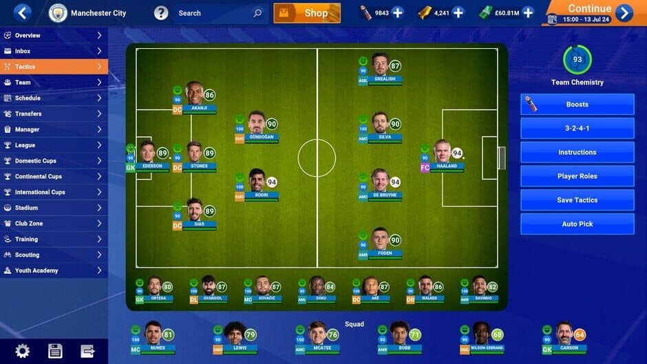 Скриншот 1 из Soccer Manager 2026