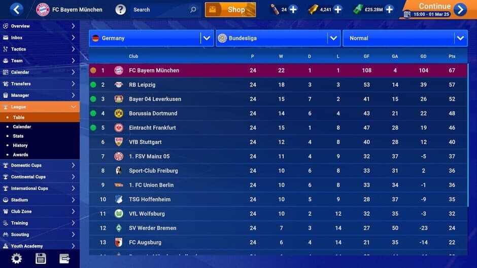 Скриншот 2 из Soccer Manager 2026