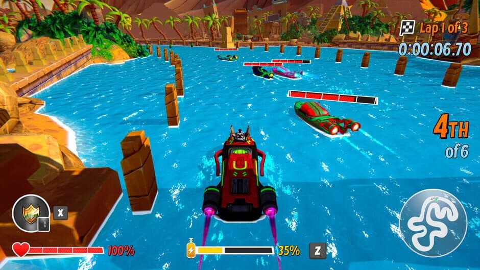 Скриншот 7 из Speedboat League