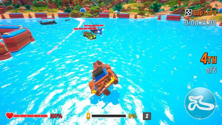 Скриншот 8 из Speedboat League