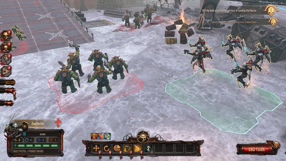 Скриншот 8 из Warhammer 40,000: Battlesector – Deeds of the Fallen
